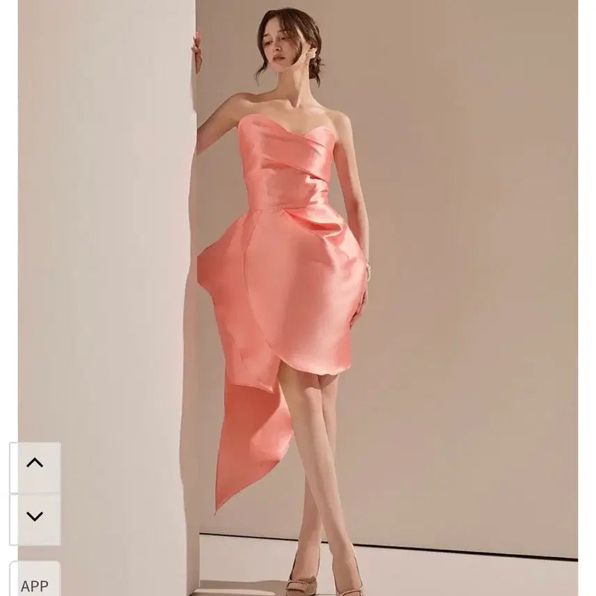 [BUNJANG] Dint Satin Mini Dress / 딘트 세틴 미니 원피스s