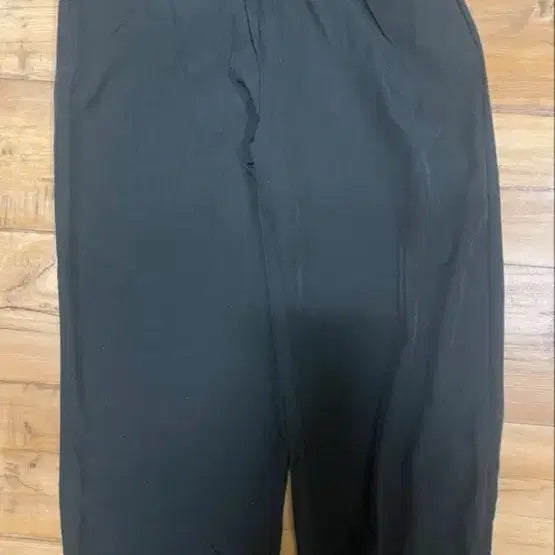 [BUNJANG] Black Banding Wide Pants / 블랙 밴딩 와이드 팬츠