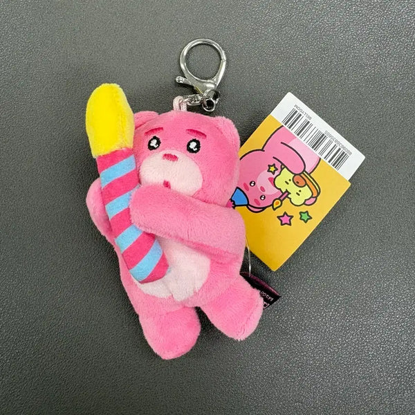 [BUNJANG] Bellygom Celebration Candle Keychain 8cm / (새상품 8cm) 벨리곰 축하 촛불 키링