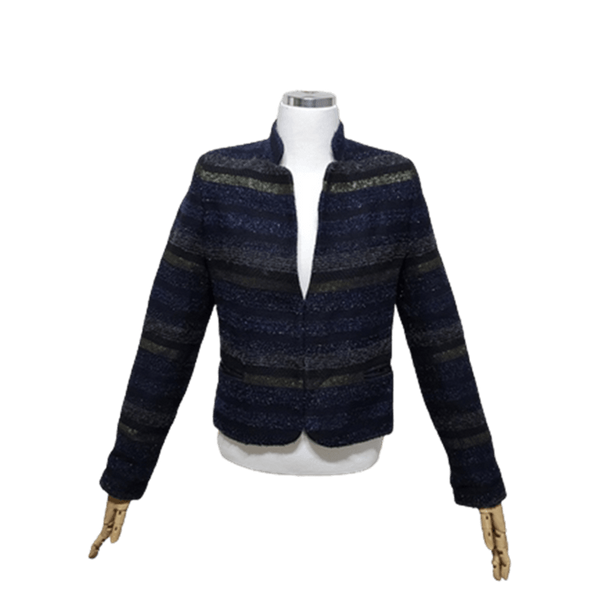 [BUNJANG] Sandro Women's Spring/Fall Tweed Short Crop Jacket / 프랑스브랜드 산드로 정품 여자 춘추용 여성 트위드 숏크롭자켓84-168