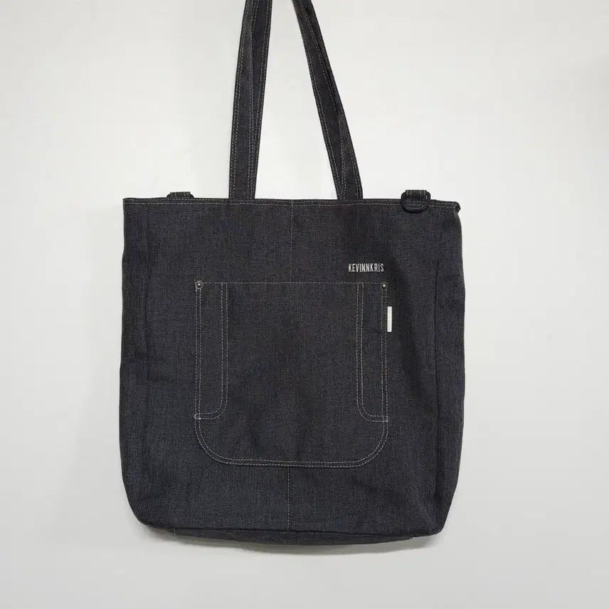 [BUNJANG] Kevin and Kris Denim Look Utility Tote Bag / 케빈앤크리스 데님룩 유틸리티 토트백