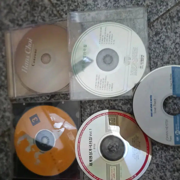 [BUNJANG] 5 CD Set Including Hans Choi, Johan Heyste, and Choral Song Collections / CD 앨범 4종 (Hans Choi, 사원수 성가곡집, Johan Heyste, 세계명성가곡선집 Vol.1)포함...총5장
