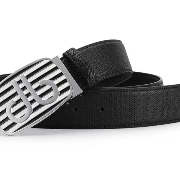 [BUNJANG] DRUNN Black Leather Belt / 드룬 블랙 가죽 벨트