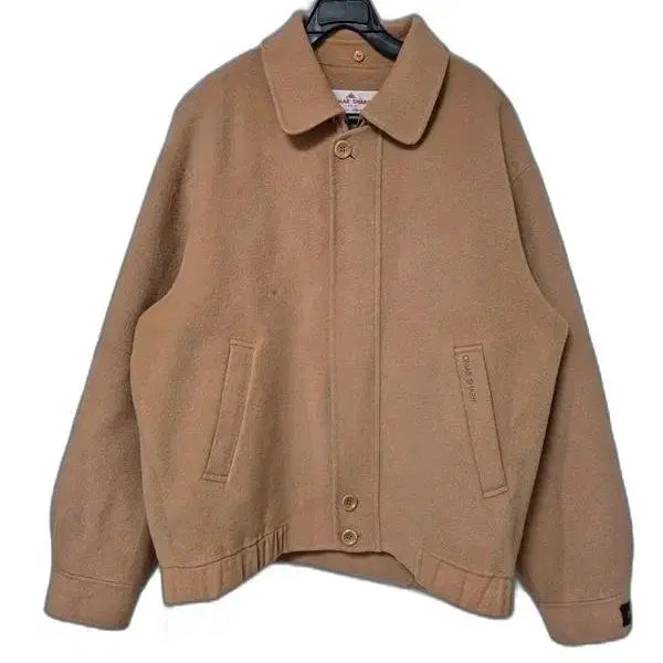 [BUNJANG] Oma Sharif Handmade Authentic Wool Zip-Up Jacket (Size 95) / 오마샤리프 핸드메이드 정품 울소재 남자 밑단밴딩 남성 모직집업점퍼자켓95