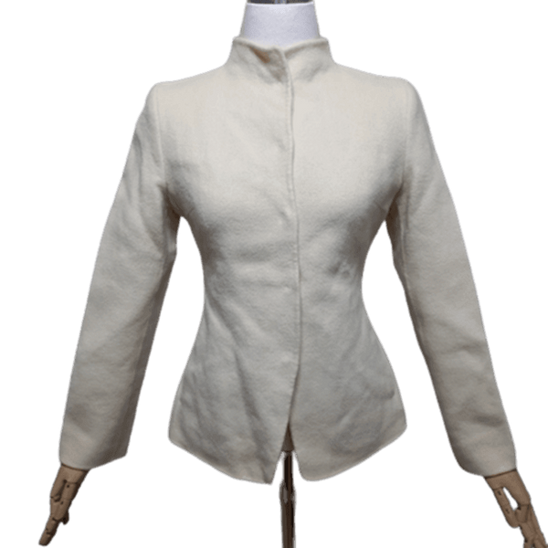 [BUNJANG] IT'S ICHAA Women's Wool Jacket (Ivory) / 잇미샤ITMICHAA 정품 여자 추동용 여성 모직자켓85-94