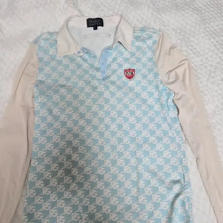 [BUNJANG] Parigates Long Sleeve Polo Shirt / 파리게이츠 긴팔 카라티 골프웨어