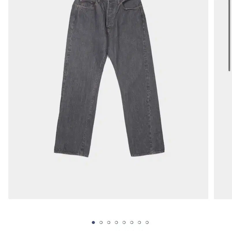[BUNJANG] Shiota Grey Straight Denim Jeans (Size 30) / 시오타 그레이 스트레이트 데님 30