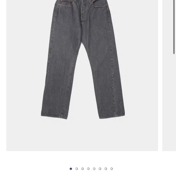 [BUNJANG] Shiota Grey Straight Denim Jeans (Size 30) / 시오타 그레이 스트레이트 데님 30