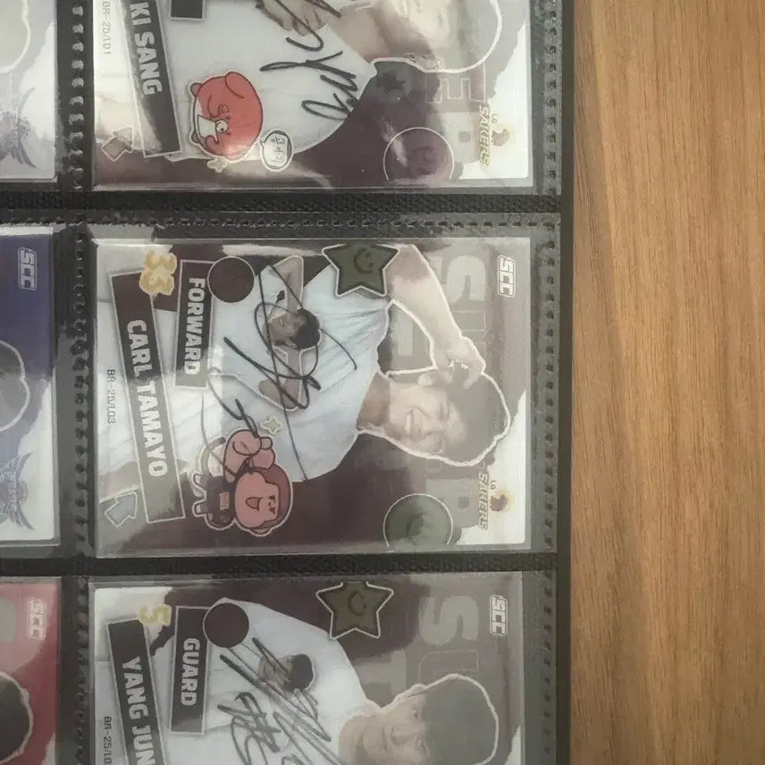 [BUNJANG] 25-26 KBL LG Sakers Autographed Player Cards (Yugi Sang, Tamayo, Yang Junseok) / 25-26 kbl 카드 엘지 팝니다