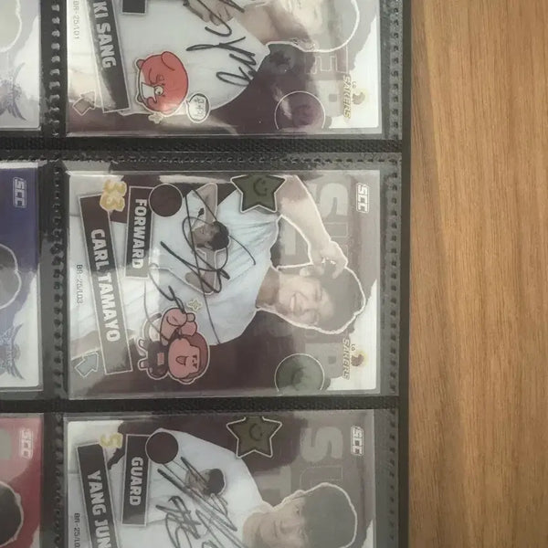 [BUNJANG] 25-26 KBL LG Sakers Autographed Player Cards (Yugi Sang, Tamayo, Yang Junseok) / 25-26 kbl 카드 엘지 팝니다