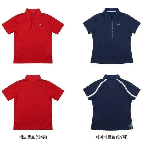 [BUNJANG] Nike Golf Dri-FIT Spandex Polo Shirt (Size 66-77) / 나이키 골프 티셔츠 카라티 폴로 카라티 (66~77)사이즈