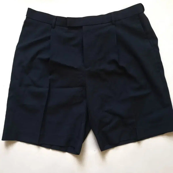 [BUNJANG] Musinsa Standard Cool Touch Hidden Banding Half Slacks Black Size 36 / 무신사 스탠다드 쿨터치 히든 밴딩 하프 슬랙스 블랙 36사이즈