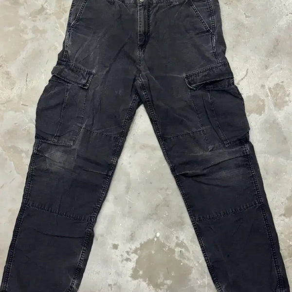 [BUNJANG] Carhartt WIP Regular Cargo Pant Ripstop Black 31x32 / 칼하트 WIP 카고 팬츠 31/32 블랙