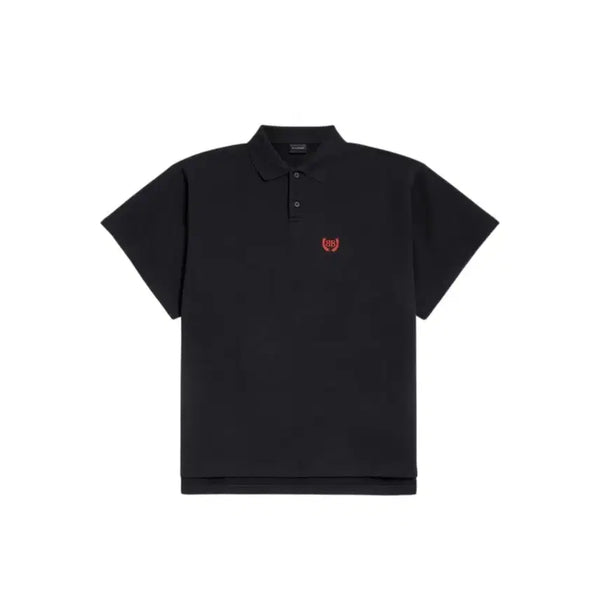 [BUNJANG] Balenciaga Laurel Logo Short Sleeve Polo Shirt L / [새상품] 발렌시아가 로렐로고 반팔 폴로티 L