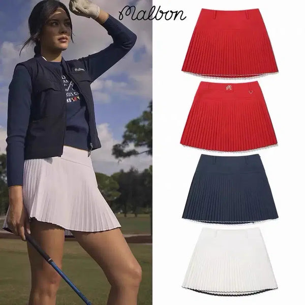 [BUNJANG] Malbon Golf Women's Skirt / 말본골프웨어 여성치마