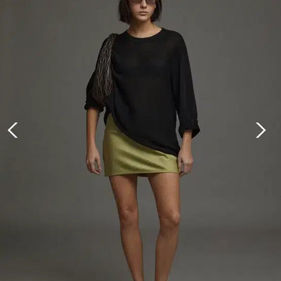 [BUNJANG] PREVAIL Blane Skirt Olive / 프리베일 Blane Skirt