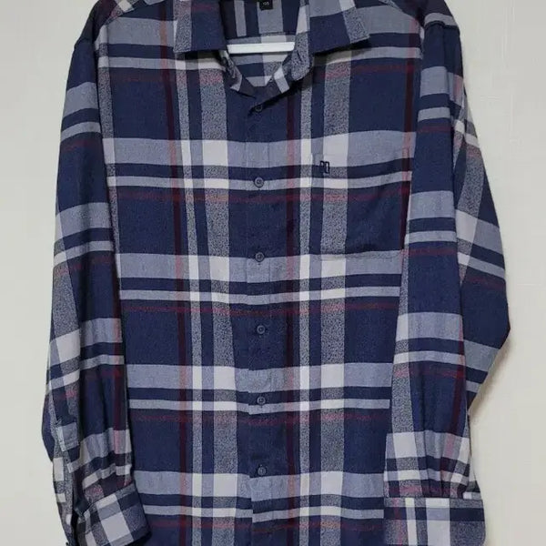 [BUNJANG] Daks Check Men's Shirt Size 105 / 닥스 체크  남성 남방 105