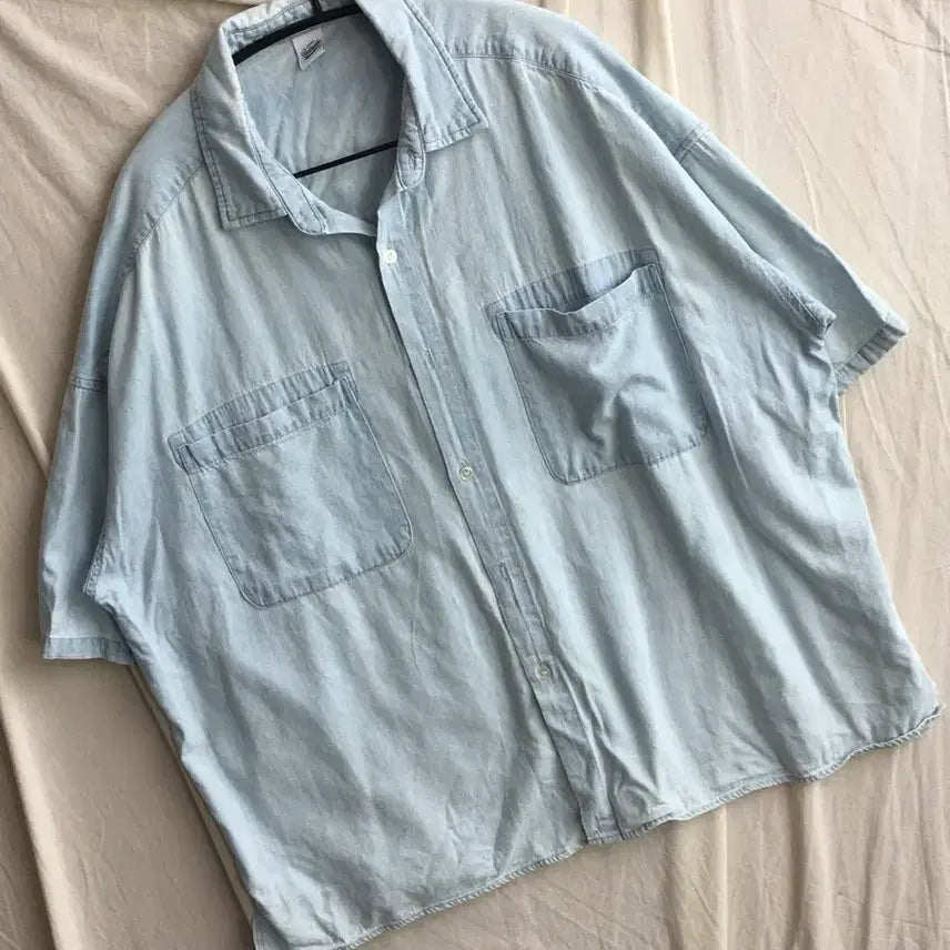 [BUNJANG] Partimento Pocket Short Sleeve Shirt / 파르티멘토 포켓 반팔 셔츠