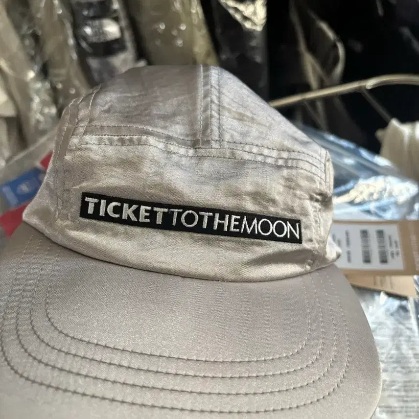[BUNJANG] Ticket the Moon Camp Cap Silver / 티켓더문 캠프캡 실버)