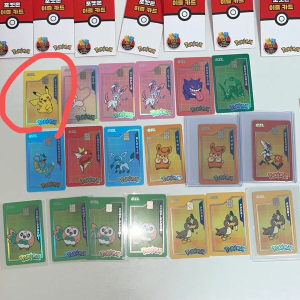 [BUNJANG] Pokemon 30th Anniversary Ezle Transportation Card Pikachu / 포켓몬 30주년 이즐 교통카드 피카츄