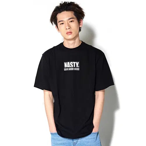 [BUNJANG] Nasty Kick NSTK ORIGIN ESNTL TEE BLACK - Size L / [새상품] 네스티킥 티셔츠 L사이즈 NSTK ORIGIN ESNTL TEE BLACK