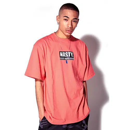 [BUNJANG] Nasty Kick NSTK Origin Esntl Tee Infra Red T-Shirt (Size L) / [새상품] 네스티킥 티셔츠 L사이즈 NSTK ORIGIN ESNTL TEE INFRA RED