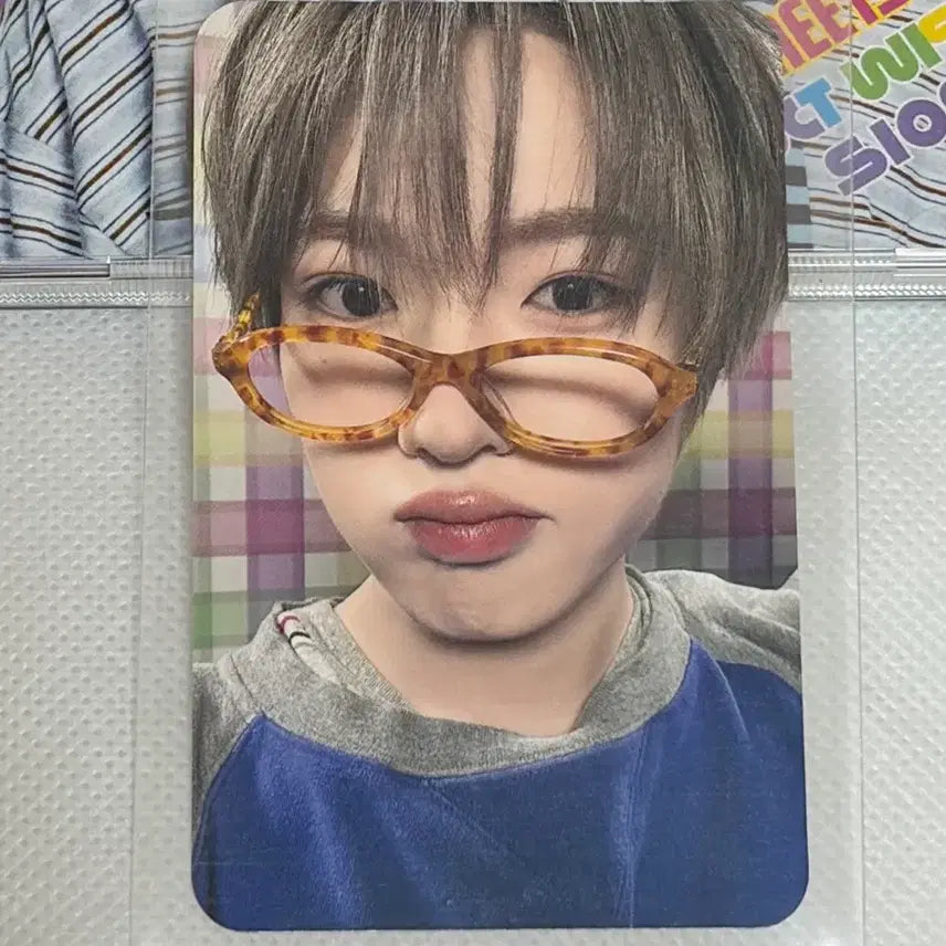 [BUNJANG] NCT WISH SAKUYA Yo! Summer Japan Limited Edition Photocard / 엔시티 위시 사쿠야 일본 앨범 개인반 요이동 보밋걸 요이돈 초회한정 안경 포카
