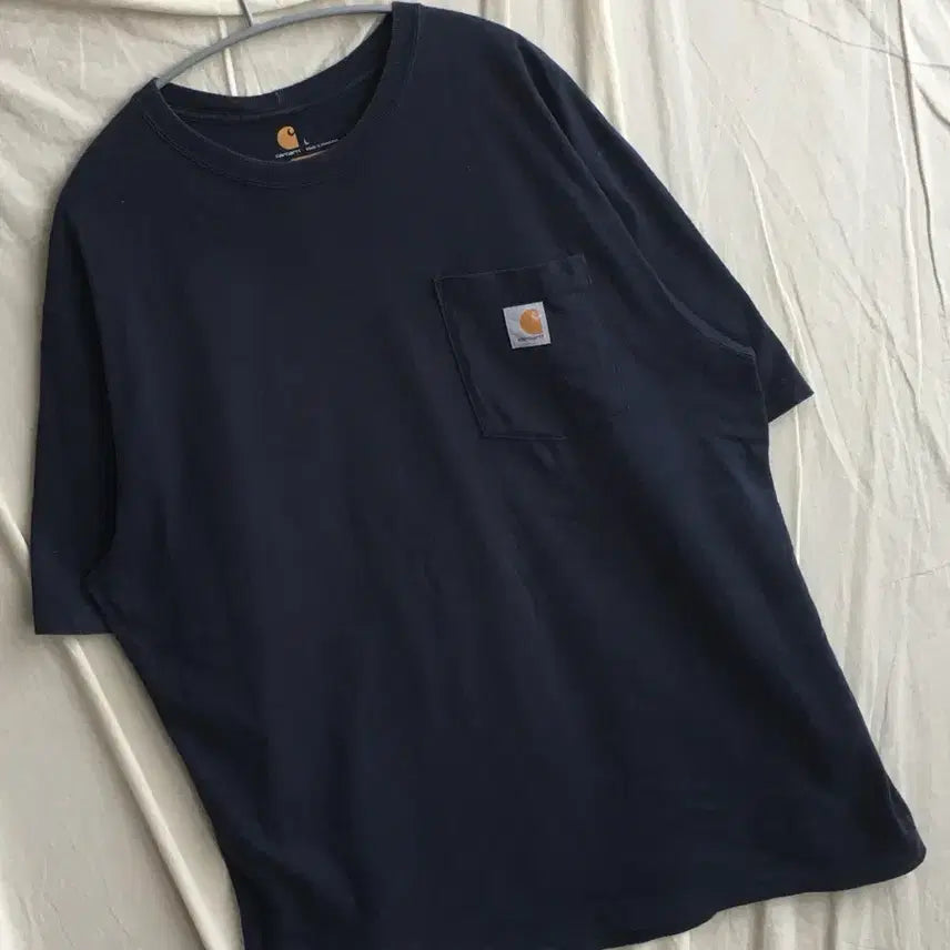 [BUNJANG] Carhartt Chest Pocket T-Shirt / 칼하트 가슴포켓 반팔티