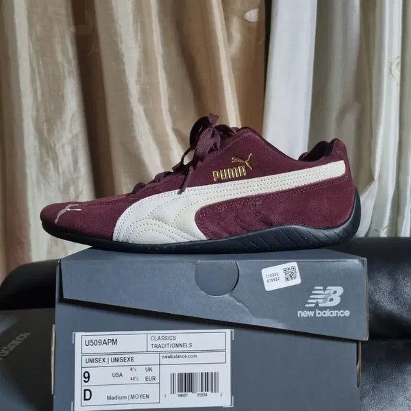 [BUNJANG] Puma Speedcat 0g Grape Burgundy Shoes / 푸마 스피드캣 0g 그레이프 버건디 280
