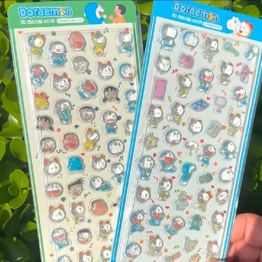 [BUNJANG] Doraemon 3D Pop-Up Drop Stickers / 도라에몽 입체 3D 봉봉드롭스티커