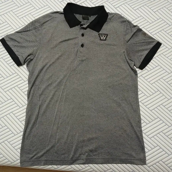 [BUNJANG] Waide Angle Golf T-Shirt Men's 95 Grey / 와이드앵글 골프 티셔츠