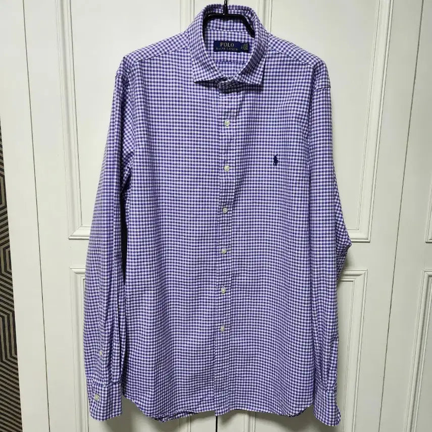 [BUNJANG] Polo Ralph Lauren Men's Cotton Gingham Check Shirt XL (105) / (105)폴로랄프로렌 남성 코튼 깅엄 체크셔츠