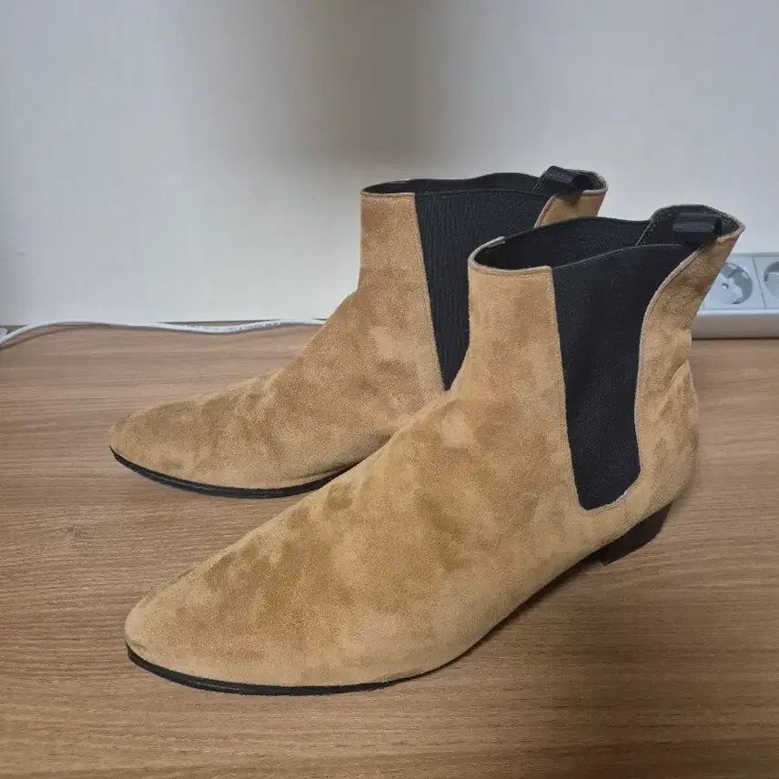 [BUNJANG] RECTO Suede Chelsea Boots TAN / [43] 렉토 스웨이드 첼시 부츠 TAN