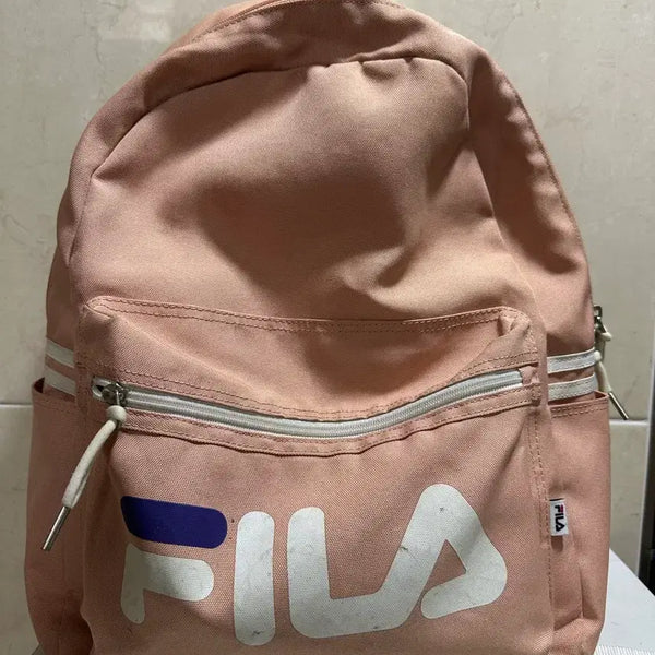 [BUNJANG] Fila Pink Backpack / 휠라 백팩 핑크