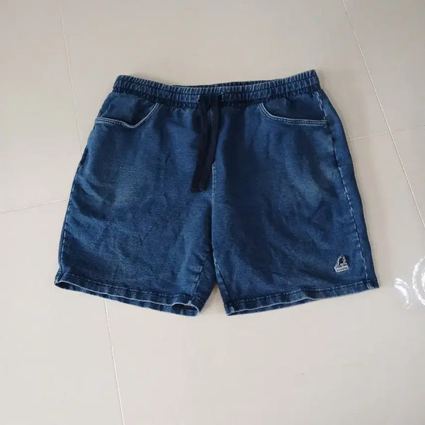 [BUNJANG] Kangol Denim Shorts Navy Men's / 캉골 데님 반바지 네이비 남성