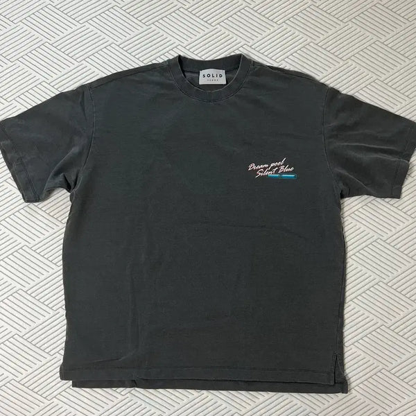 [BUNJANG] Solid Homme Oversized Short Sleeve T-shirt / 솔리드옴므 오버핏 반팔 티셔츠 46