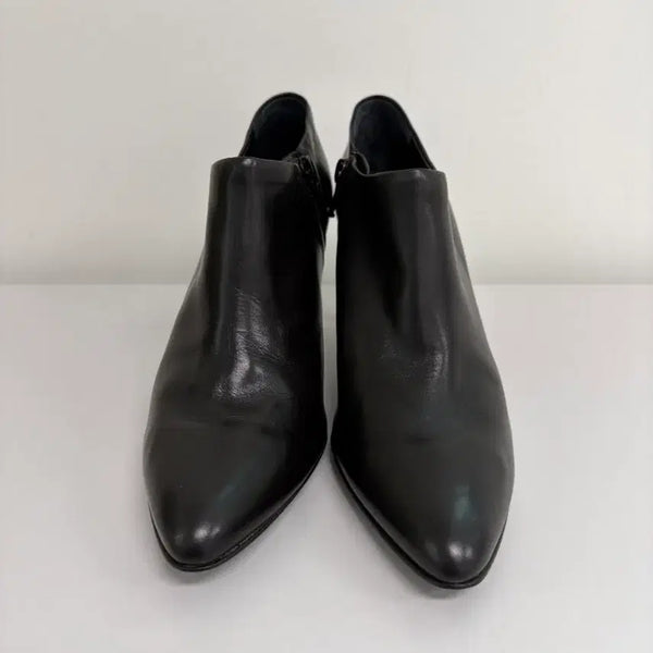 [BUNJANG] Helmut Lang Black Leather Ankle Boots / [정품/230] 헬무트랭 블랙 레도 앵클 부츠