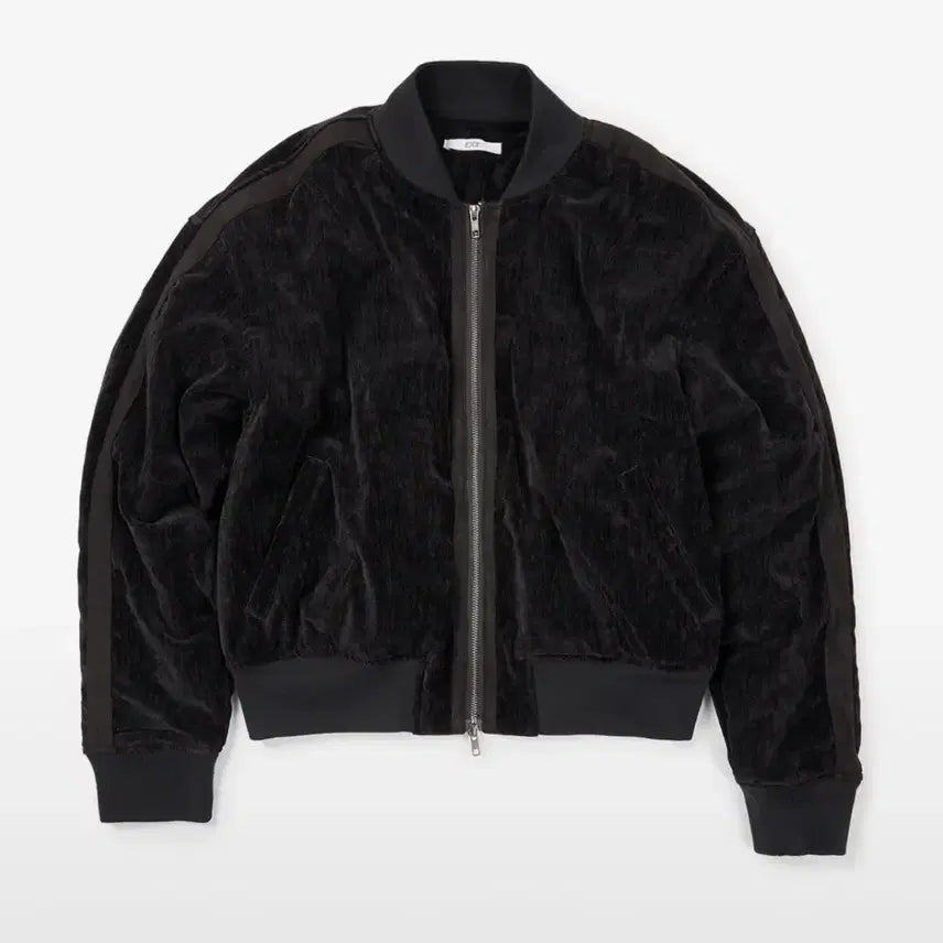[BUNJANG] ETCE Trimming Velvet Bomber Jacket XL / ETCE Trimming velvet bomber (XL)