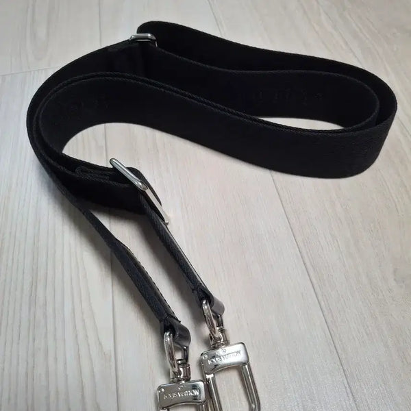 [BUNJANG] Louis Vuitton Shoulder Bag Crossbody Strap Black Patent / (정품) 루이비통 숄더백 크로스백 스트랩 블랙 실버 유광