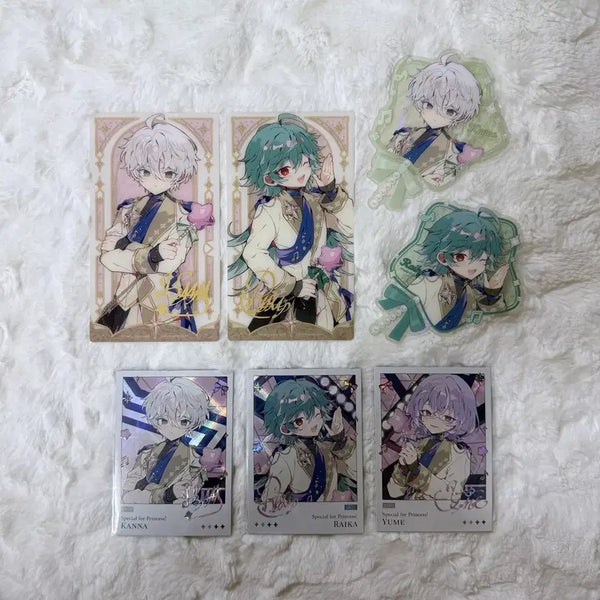 [BUNJANG] Ensemble Stars! Movic Collaboration Spotlight on Stage Polaroid Dream Theme Clear Card - Natsume, Kanna, Fuyume, Hojo, Raika / 앙스타 모펀 콜라보 팝업 스포트라이트 온 스테이지 폴라로이드 드림 테마 클리어 카드 에스프리 나츠 칸나 하나무라 후유메 호죠 라이카