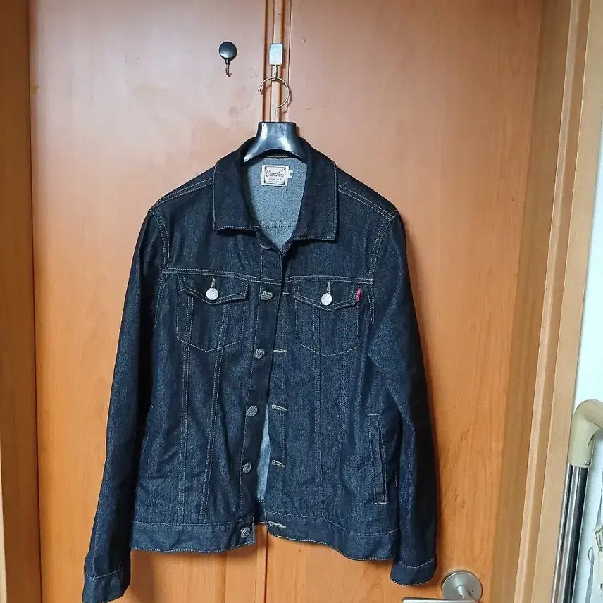 [BUNJANG] Croker Denim Jacket Black / 크로커 데님 자켓 블랙