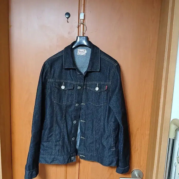 [BUNJANG] Croker Denim Jacket Black / 크로커 데님 자켓 블랙