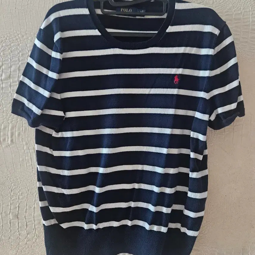 [BUNJANG] Polo Ralph Lauren Women's Short Sleeve Knit Top L / 폴로랄프로렌 여성 반팔 니트(L)