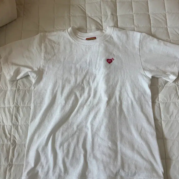 [BUNJANG] Human Made Heart Logo T-Shirt / 휴먼메이드 하트 로고 티셔츠