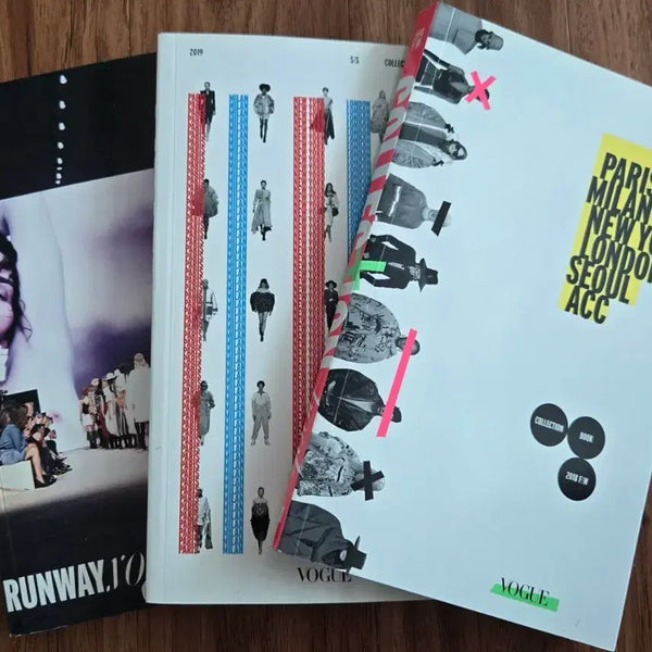 [BUNJANG] Vogue Collection Book Bundle Set / 보그 컬렉션북 패션위크 일괄판매