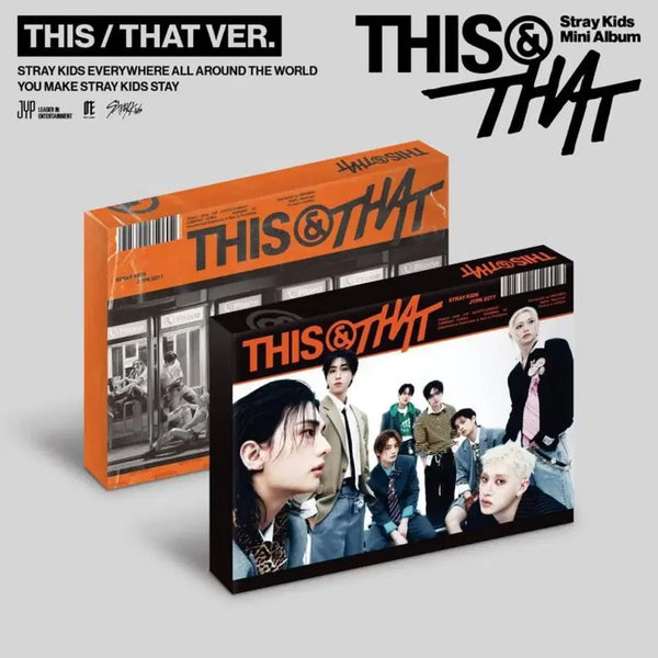 [BUNJANG] Stray Kids THIS&THAT Sealed Album Photocard / STRAY KIDS THIS&THAT UNOPENED SEALED ALBUM