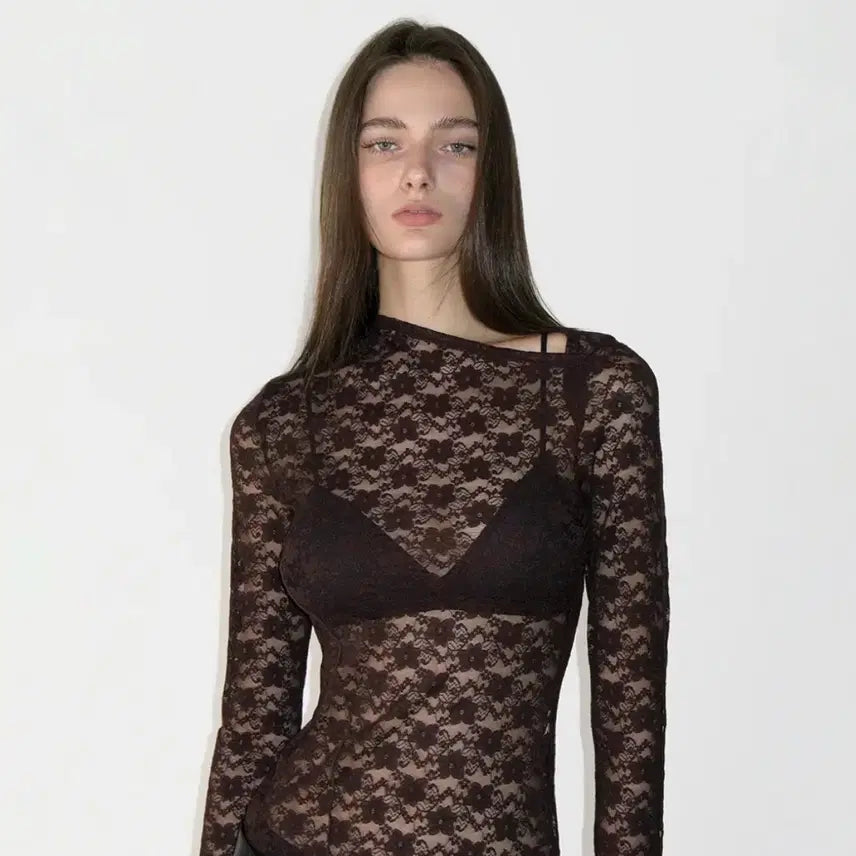 [BUNJANG] Sunburn Project Asymmetric Paneled Long Sleeve Top / 썬번프로젝트 Asymmetric paneled long sleeve top