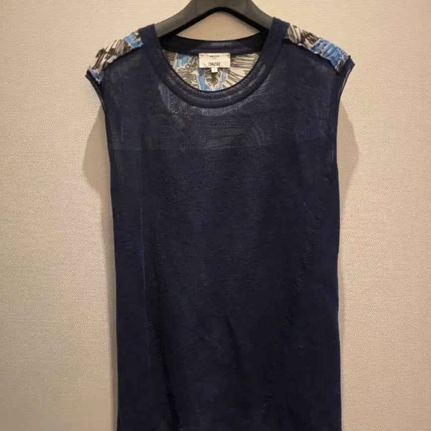 [BUNJANG] Obzee Summer Knit Top / 오브제 여름니트