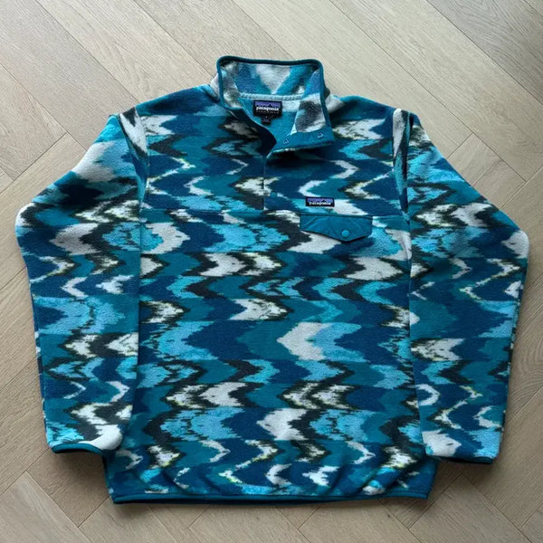 [BUNJANG] Patagonia Synchilla Fleece Jacket (Large, 2017, Multi-Blue) / 4) 파타고니아 신칠라 17년 라지 멀티블루