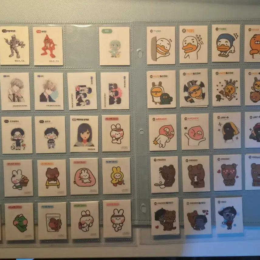 [BUNJANG] Various Seal Stickers (Individual) / 각종 띠부씰 개당 500원 떨이
